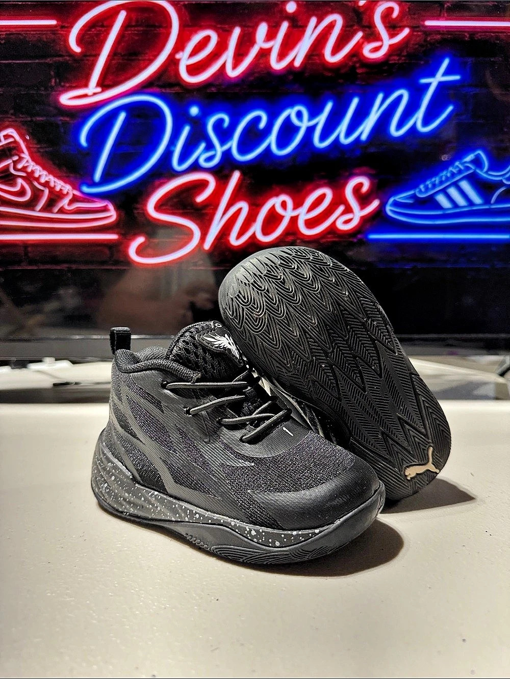 Puma x LaMelo Ball MB.04 Reflections Black & white Shoes